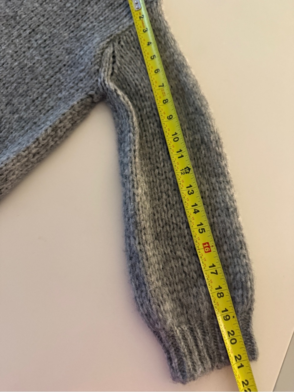 Roberto Collina Alpaca Sweater L Women Color: GRIGIO A4718 - Picture 11 of 14